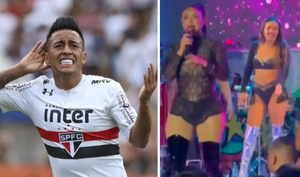 Pamela Franco fue sorprendida con la reacción del público. Foto:  composición LR/Andina/ATV