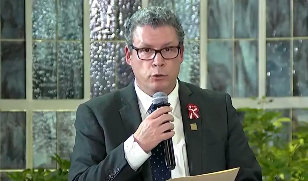 Morgan Quero es el ministro de educación desde el 1 de abril del 2024. Foto: captura Canal N