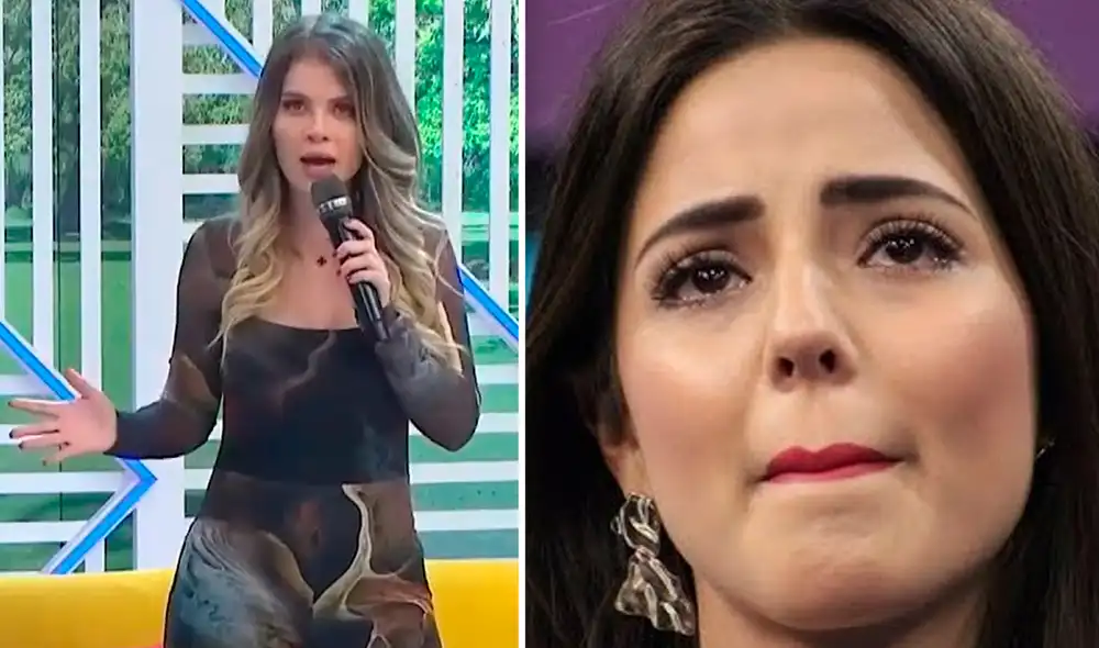 Luciana Fuster arremetió contra 'América Hoy' tras dejar entrever romance con millonario extranjero. Foto: Composición LR/Captura/América TV Luciana Fuster arremetió contra 'América Hoy' tras dejar entrever romance con millonario extranjero. Foto: Composición LR/Captura/América TV
