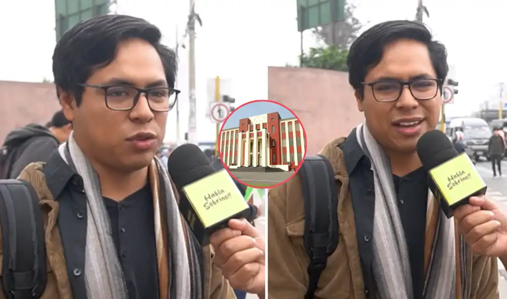 El joven también comenta sobre la importancia de la experiencia laboral. Foto: composición LR/captura Tik Tok/Holasobrino/Andina