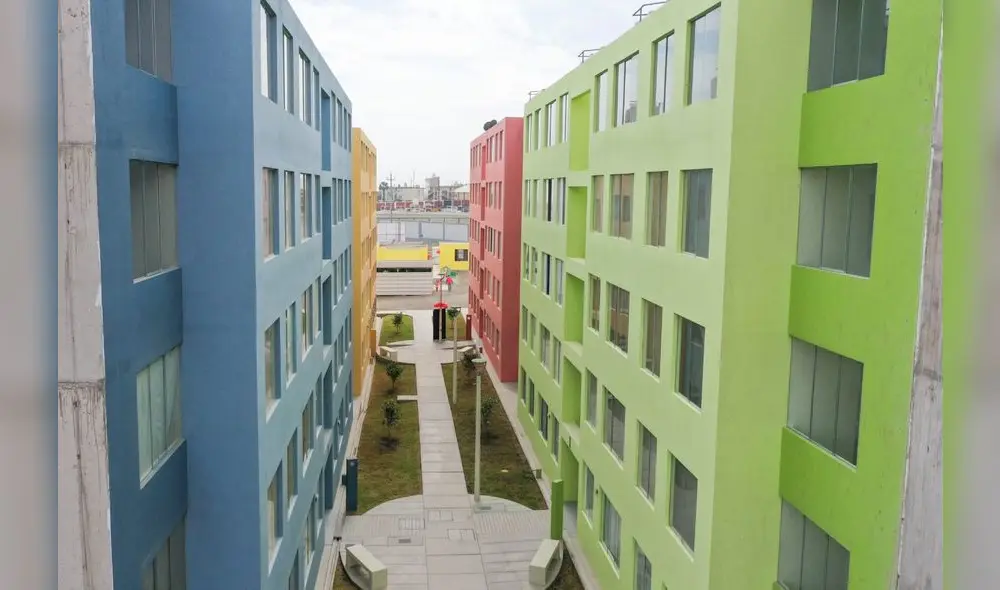 La promoción de viviendas sociales incentiva la compra de terrenos para desarrollo inmobiliario. Fuente: Andina.