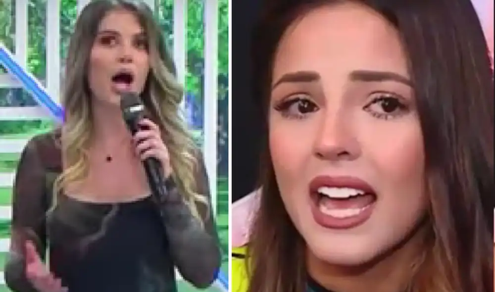 Luciana Fuster fue coronada como Miss Grand International en el 2023. Foto: Composición LR/Captura América TV