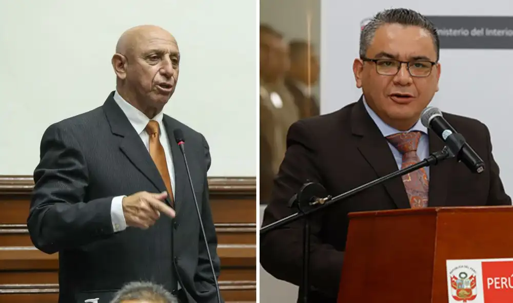 José Cueto trató de explicar por qué Juan José Santiváñez negó la ubicación del equipo. Foto: composición LR