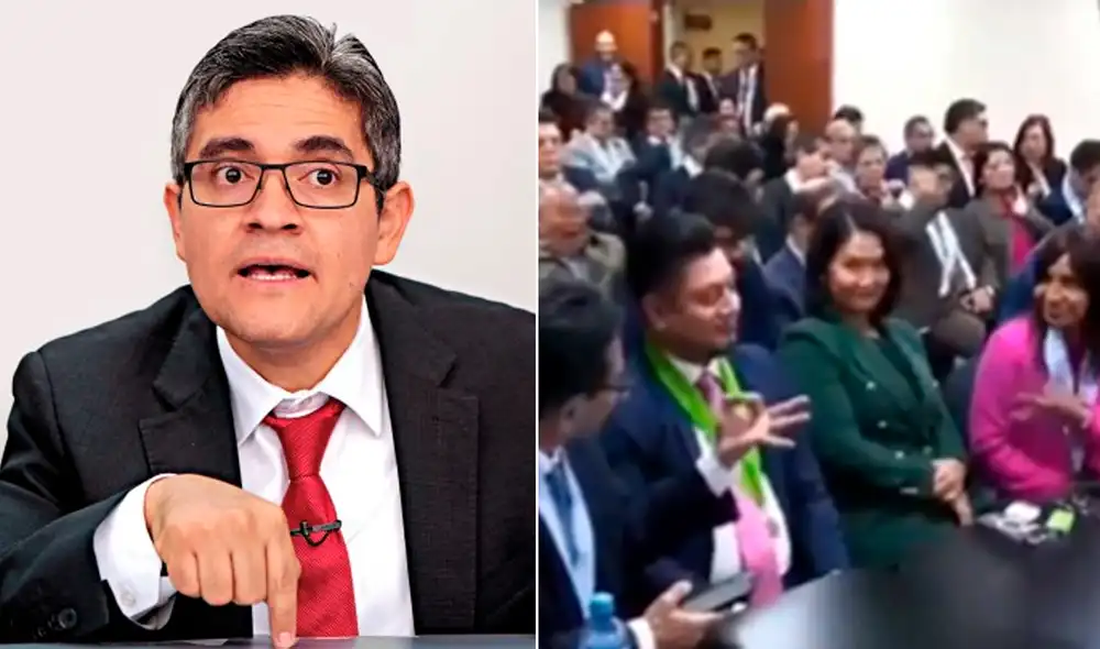 Giulana Loza se pronunció sobre este pedido y le pidió al representante del Ministerio Público centrar el debate en temas jurídicos. Foto: composición LR - Video: Justicia TV Giulana Loza se pronunció sobre este pedido y le pidió al representante del Ministerio Público centrar el debate en temas jurídicos. Foto: composición LR - Video: Justicia TV