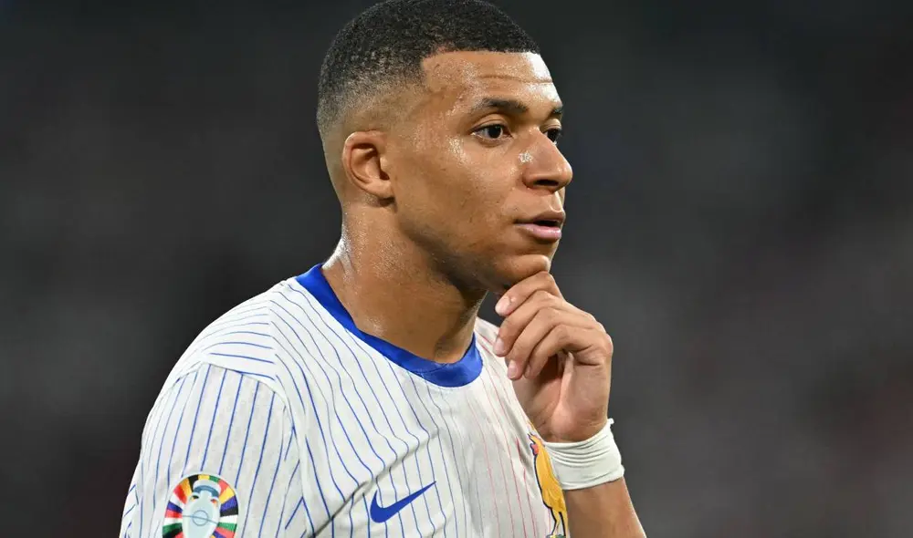Kylian Mbappé no pudo convertir en las definiciones de mata-mata en la Eurocopa 2024. Foto: AFP
