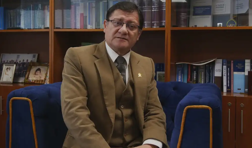 Jorge Chávez Cotrina cuestionó que el Congreso impulse una nueva ley de crimen organizado. Foto: Leonardo Santana/ La República.