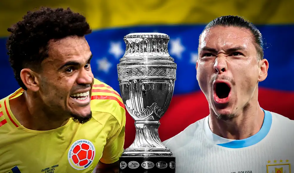 Anota dónde ver Colombia vs. Uruguay en Venezuela. La semifinal de la Copa América podrá mirarse por internet. Foto: composición LR/Freepik/AFP Anota dónde ver Colombia vs. Uruguay en Venezuela. La semifinal de la Copa América podrá mirarse por internet. Foto: composición LR/Freepik/AFP