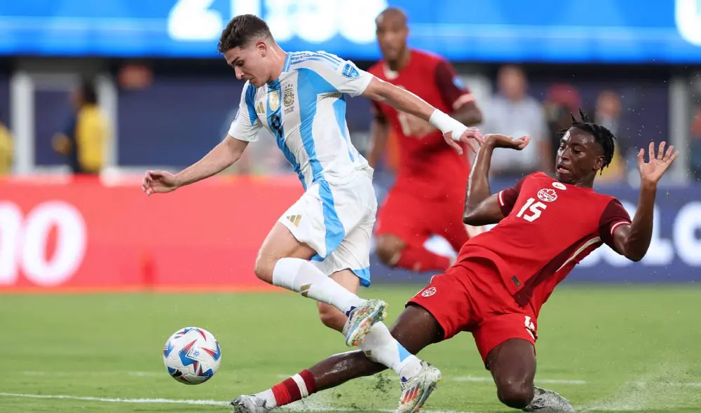 Canadá no consiguió entrar a la final de la Copa América y disputará el tercer lugar ante el perdedor de Colombia y Uruguay. Foto: AFP Canadá no consiguió entrar a la final de la Copa América y disputará el tercer lugar ante el perdedor de Colombia y Uruguay. Foto: AFP