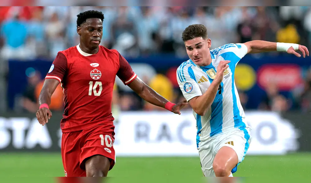 Canadá cayó ante Argentina por 2-0 y disputará el tercer puesto. Foto: AFP