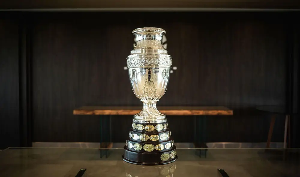 El campeón de la Copa América 2024 levantará el trofeo original creado en 1917. Foto: Conmebol