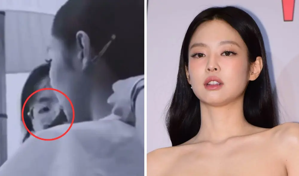 Jennie es captada fumando vape en un espacio cerrado y es funada en redes sociales. Foto: composición LR/ X