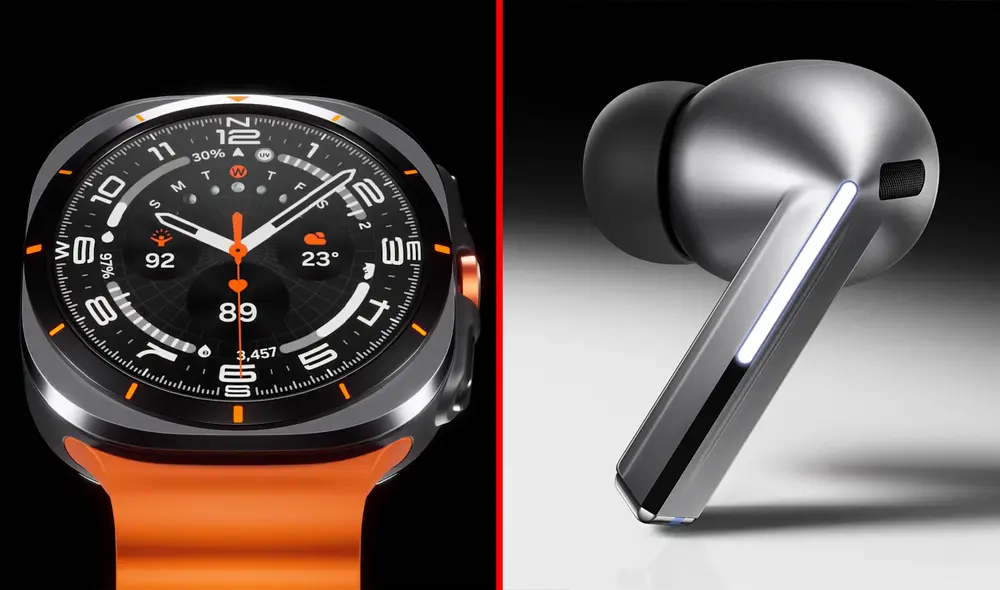 Samsung lanza nuevos audífonos y relojes inteligentes: así son el Galaxy Watch Ultra, Watch7, Galaxy Buds 3 y 3 Pro Samsung lanza nuevos audífonos y relojes inteligentes: así son el Galaxy Watch Ultra, Watch7, Galaxy Buds 3 y 3 Pro