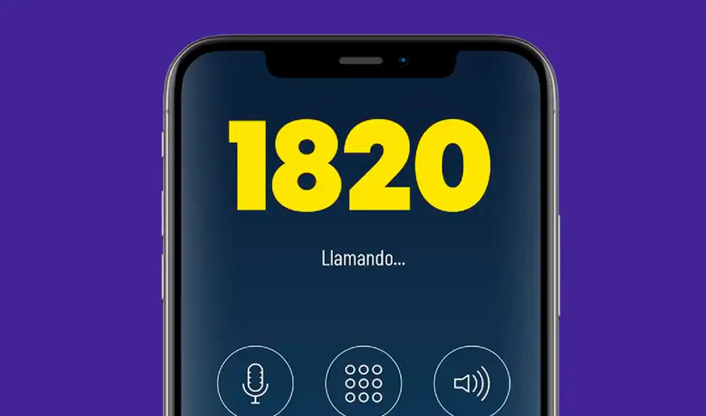 Es compatible con móviles que tengan cobertura. Foto: Composición LR / ASBANC Es compatible con móviles que tengan cobertura. Foto: Composición LR / ASBANC