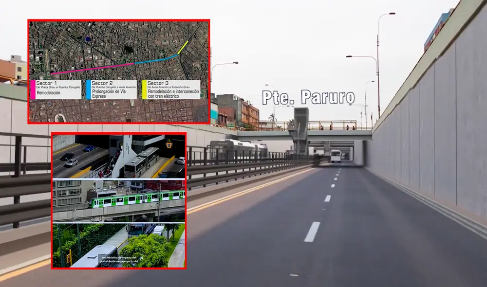 Nuevas vías expresas estarían listas para el 2026. Foto: composición LR/Municipalidad de Lima