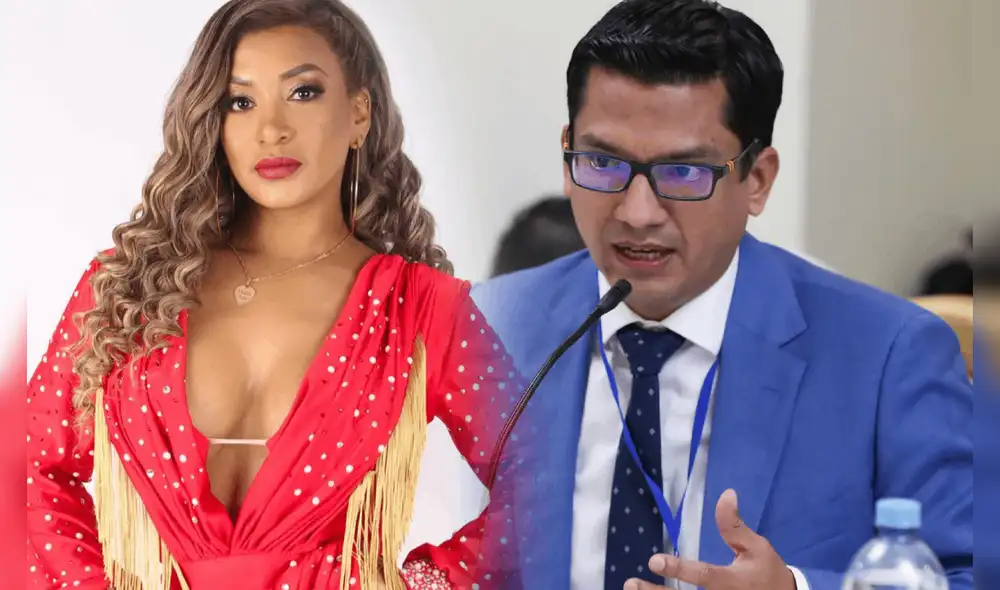 Paula Arias cantante y bailarina estaría involucrada sentimentalmente con alcalde. Foto: composición LR/difusión/Gobierno del Perú