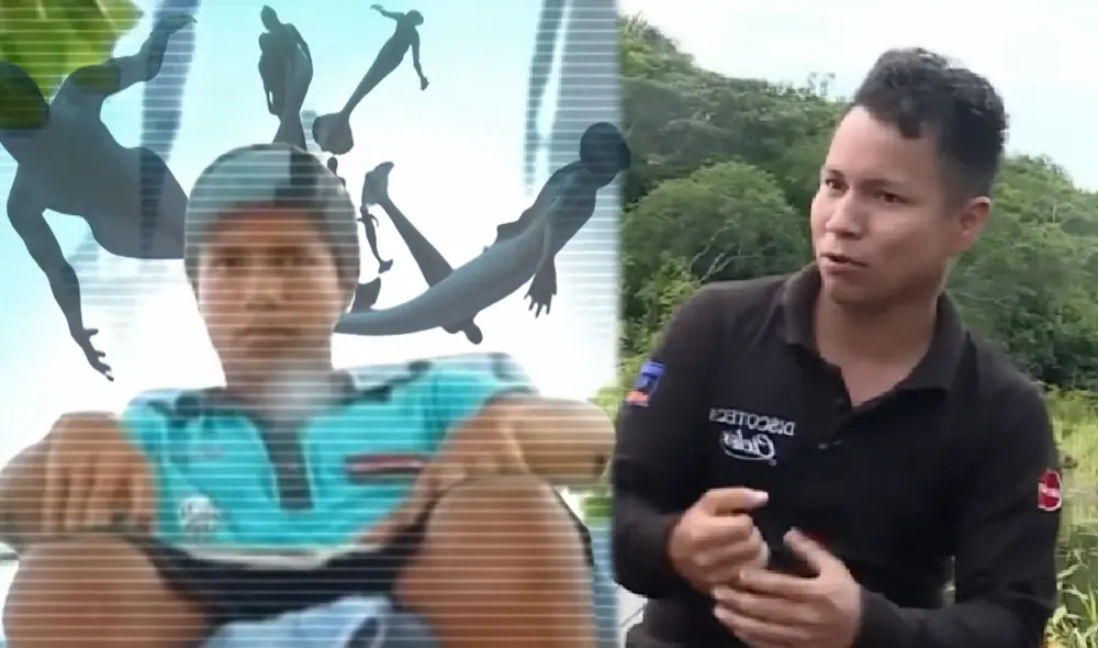 Con apenas 16 años, el Julton Vásquez reveló haber sido llevado a una ciudad submarina y haber regresado con problemas visuales y de comunicación. Foto: composición LR / Al Sexto Día.