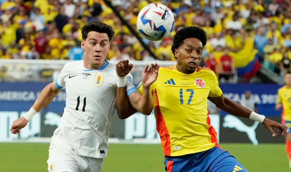 Uruguay y Colombia protagonizaron un partidazo por la Copa América 2024. Foto: AFP Uruguay y Colombia protagonizaron un partidazo por la Copa América 2024. Foto: AFP