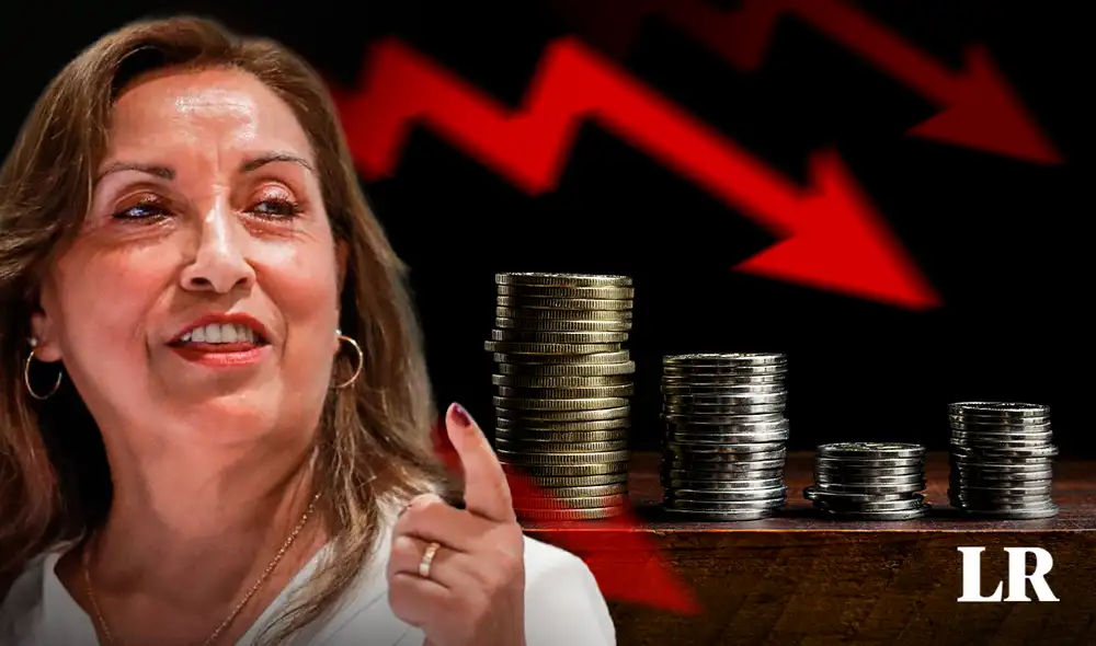 Boluarte es desaprobada por el 90% de los peruanos, según IEP. Composición: Jazmin Ceras - LR