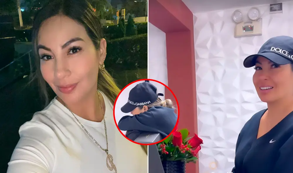 Pamela López vivió un momento muy emotivo que fue compartido en redes sociales. Foto: Composición LR/Captura/Instagram/Pamela López/Captura/Instagram/Brazilian Bronce