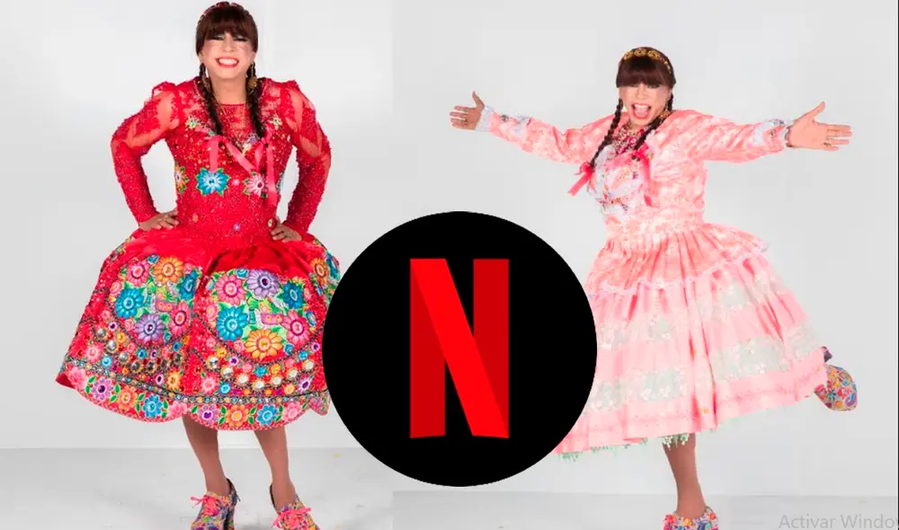 Ernesto Pimentel, como la 'Chola Chabuca', se encuentra actualmente en la República Dominicana para participar en los Premios Heat 2024. Foto: Composición LR/América TV/Netflix Ernesto Pimentel, como la 'Chola Chabuca', se encuentra actualmente en la República Dominicana para participar en los Premios Heat 2024. Foto: Composición LR/América TV/Netflix