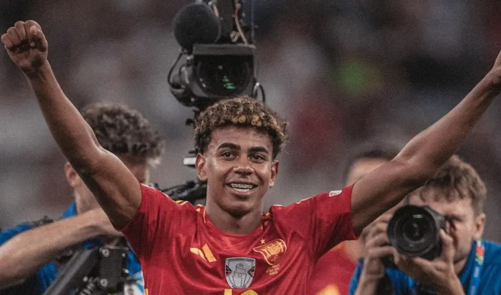 Su destacada actuación en la semifinal contra Francia llevó a España a la final del torneo, donde se enfrentará a Inglaterra. Foto: Instagram @lamineyamal Su destacada actuación en la semifinal contra Francia llevó a España a la final del torneo, donde se enfrentará a Inglaterra. Foto: Instagram @lamineyamal