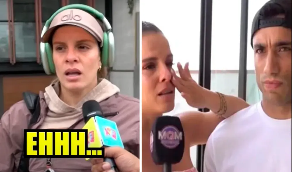 Alejandra Baigorria y Said Palao llevan cuatro años de relación. Foto: Composición LR/Willax/América TV