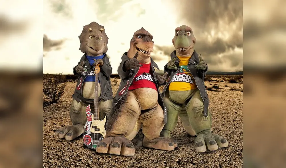 La banda de rock Rocosaurios, creada por Francisco y Javier Murias.