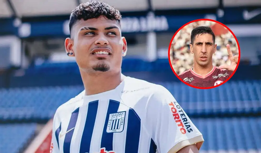 Jeriel De Santis llegó a Alianza Lima a inicios de 2024 desde Boavista de Portugal. Foto: composición LR/Alianza Lima/Instagram Diego Dorregaray