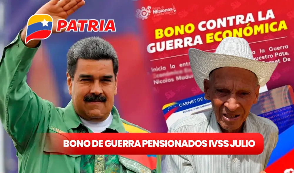 Descubre cuál es el actual monto del Bono de Guerra para los pensionados del IVSS. Foto: composición LR/Patria.
