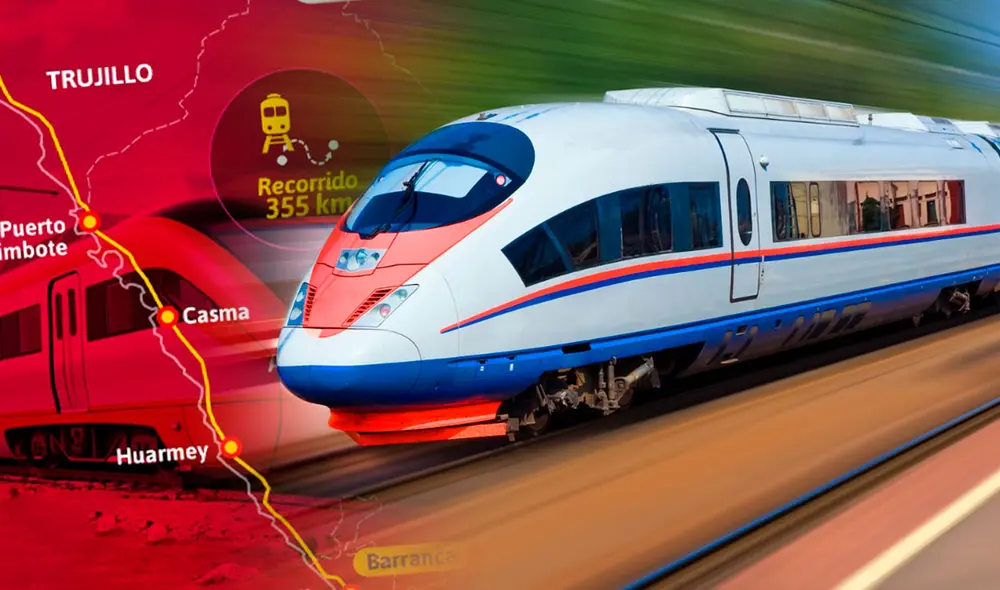 Proyecto ferroviario fue presentado en China por el Gobierno peruano. Foto: composición LR/MTC/difusión