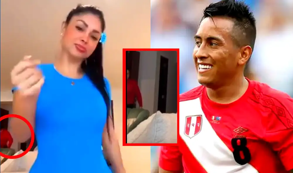 Christian Cueva abandonó su hogar con Pamela López y, ahora, está en búsqueda de encontrar un departamento. Foto: composición LR/TikTok/Pamela Franco/Difusión - Video: Willax TV