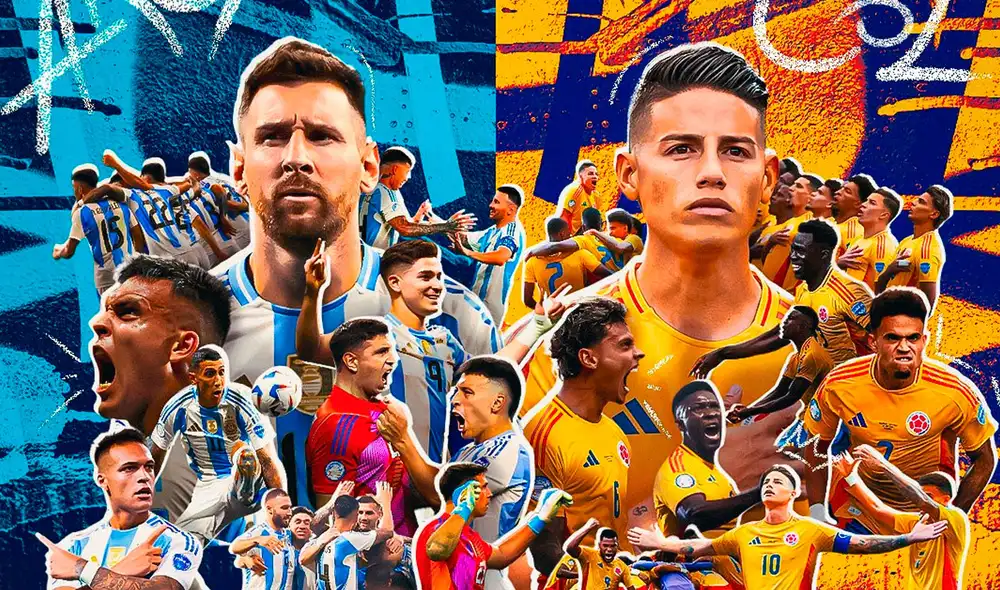 Argentina y Colombia se verán las caras en el Hard Rock Stadium por la final de la Copa América. Foto: Conmebol