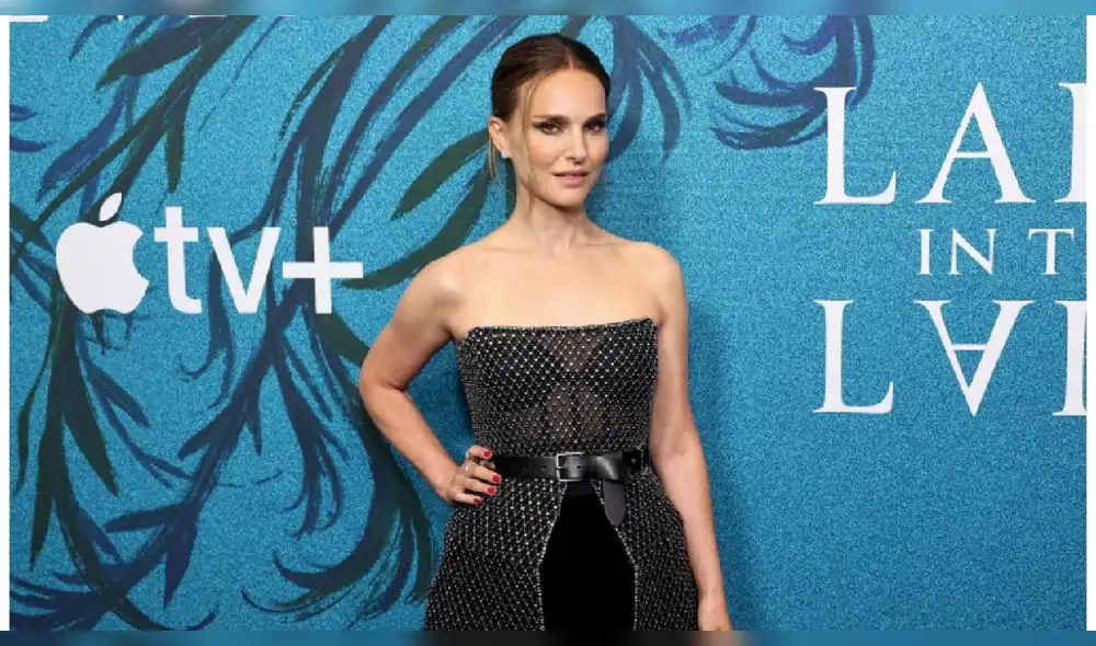 Natalie Portman, promociona "Lady in the Lake" que se  estrena el 19 de julio en Apple TV+. Foto: afp