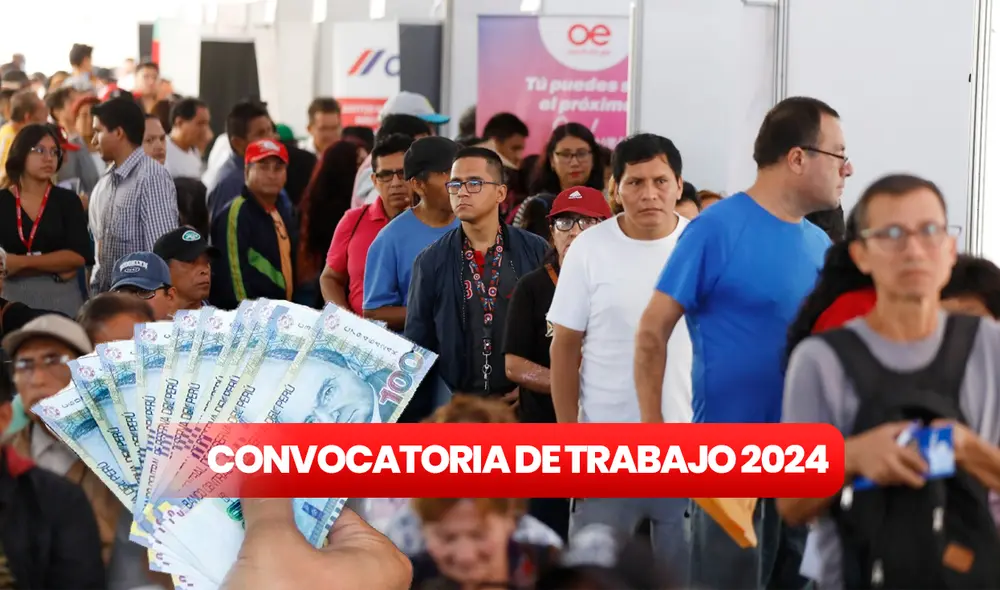 La Maratón del Empleo se desarrollará desde las 9.00 a. m. Foto: composición LR/Andina