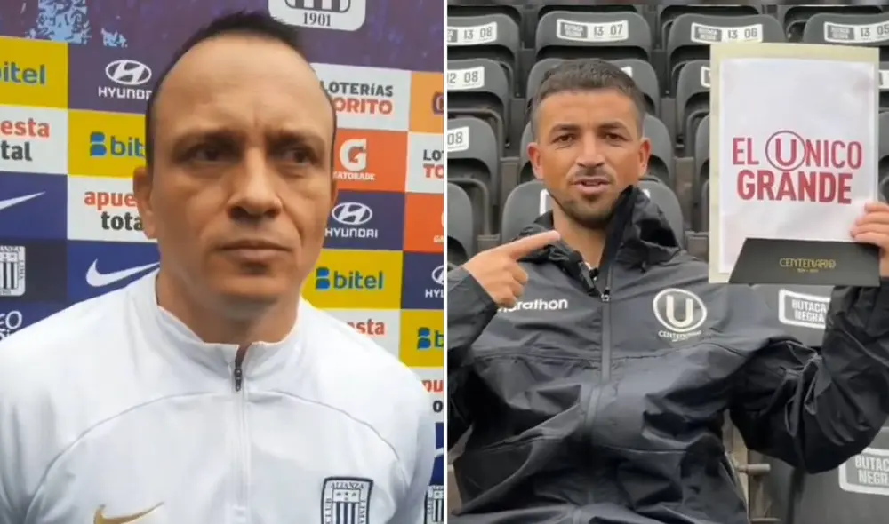 Alejandro Restrepo llegó a Alianza Lima en esta temporada. Foto: composición LR/captura X/Universitario