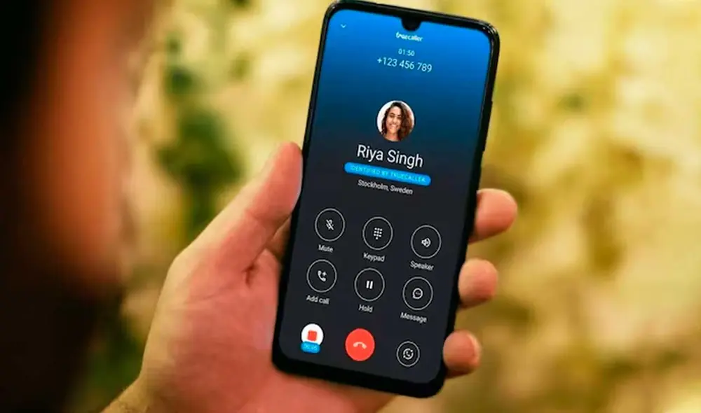 El identificador de llamadas está disponible en Android e iOS. Foto: TrueCaller El identificador de llamadas está disponible en Android e iOS. Foto: TrueCaller