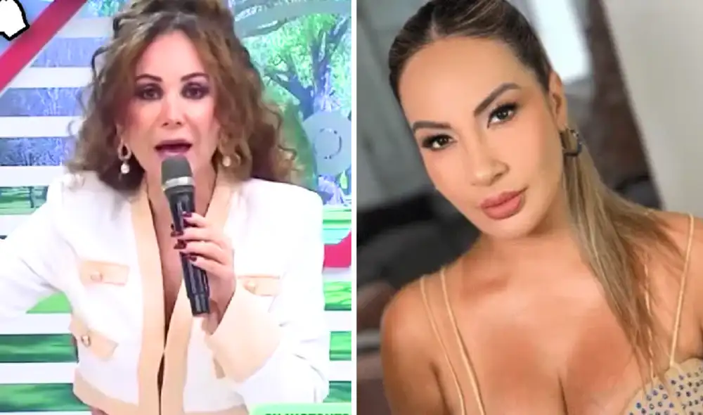 Pamela López mantuvo una relación de 12 años con Christian Cueva. Foto: Composición LR/Captura América TV/Pamela López/Instagram