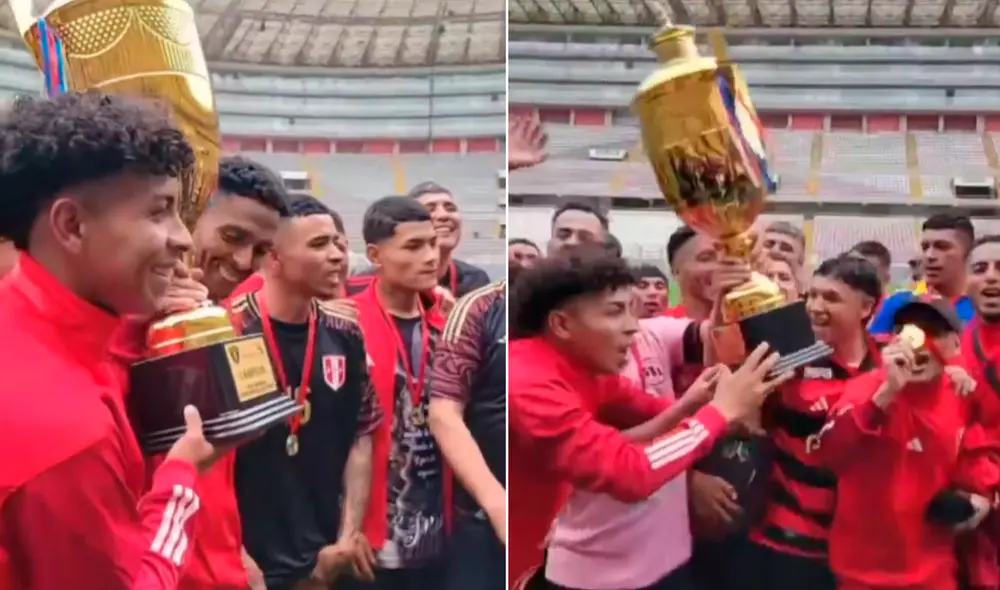 Internos del penal Sarita Colonia ganaron por 3 goles a 0. Foto: captura.