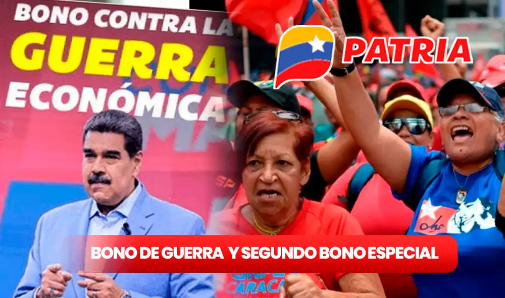 Conoce aquí las buenas noticias referentes al Bono de Guerra y el Segundo Bono Especial de julio 2024. Foto: composición LR/Patria. Conoce aquí las buenas noticias referentes al Bono de Guerra y el Segundo Bono Especial de julio 2024. Foto: composición LR/Patria.