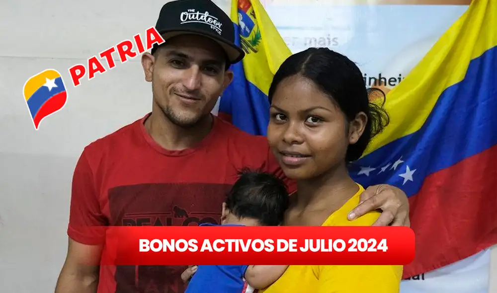 Mira los nuevos montos de los Bonos de la Patria que se entregan en julio 2024. Foto: composición LR/Patria. Mira los nuevos montos de los Bonos de la Patria que se entregan en julio 2024. Foto: composición LR/Patria.