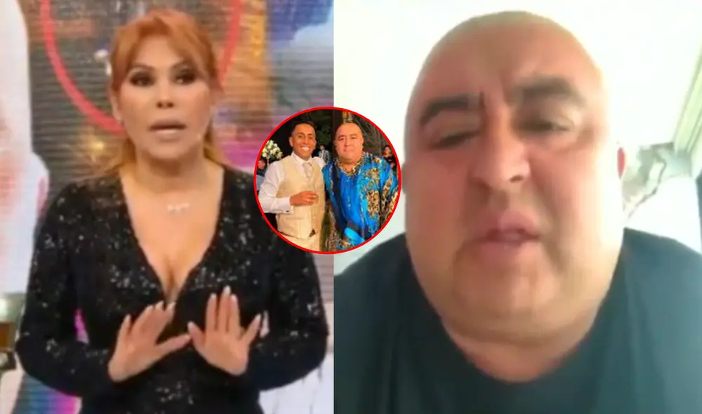 Luis Sánchez agredió al equipo de 'Magaly TV, la firme', quienes esperaban a Pamela Franco. Foto: composición LR/ATV Luis Sánchez agredió al equipo de 'Magaly TV, la firme', quienes esperaban a Pamela Franco. Foto: composición LR/ATV