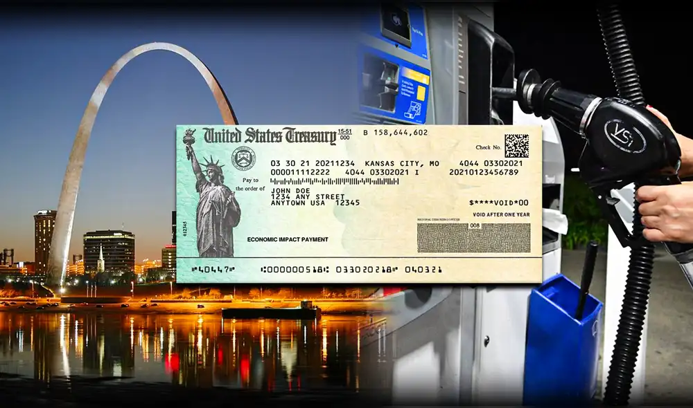 Para acceder al cheque de estímulo debes haber comprado gasolina entre el 1 de julio de 2023 y el 30 de junio de 2024. Foto: Composición LR | Mundiario | AFP | AARP