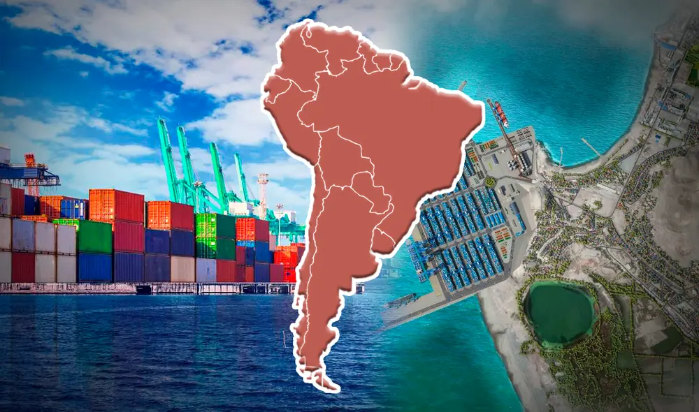 Hasta la fecha, el puerto brasileño de Santos es considerado el principal puerto marítimo de Sudamérica. Foto: composición LR/Freepik/CDN/The Logistics World Hasta la fecha, el puerto brasileño de Santos es considerado el principal puerto marítimo de Sudamérica. Foto: composición LR/Freepik/CDN/The Logistics World