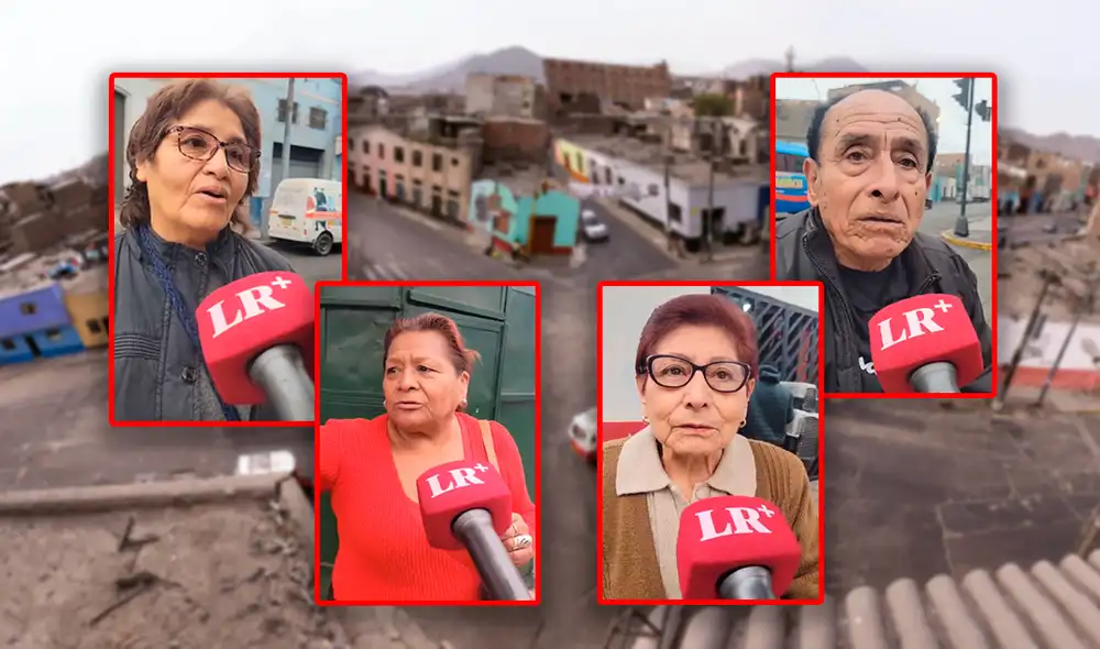 Vecinos de Barrios Altos critican la gestión de Rafael López Aliaga. Foto: composición LR