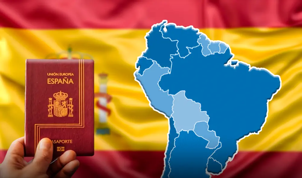 Solo 8 naciones sudamericanas pueden ingresar a España y permanecer por varios meses. Foto: composición LR/Freepik/CDN/20 Minutos