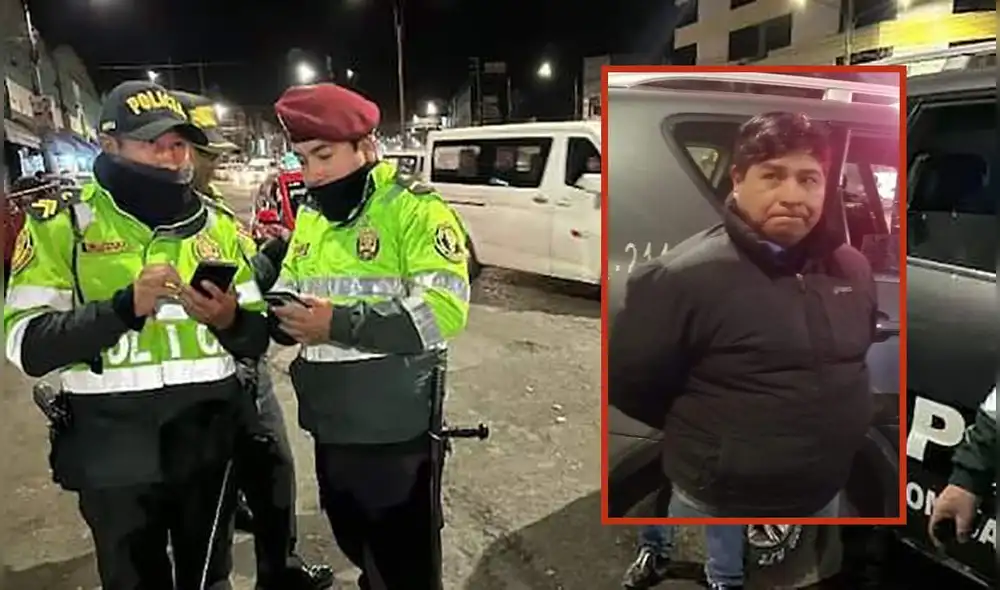 Agentes de la Policía lograron la captura de Apolonio Ezequiel Yareta Mamani. Foto: composición LR/Wilder Pari