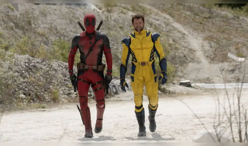 ‘Deadpool y Wolverine’, la cinta de Marvel de Shawn Levy, protagonizada por Ryan Reynolds  y Hugh Jackman. Foto: difusión