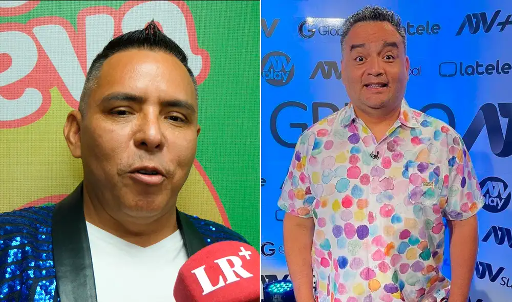 Edwin Sierra feliz por instalar su circo en S.J.M., donde el año pasado estuvo Jorge Benavides. Foto: composición LR/Leonardo Santana/La República/Archivo EP