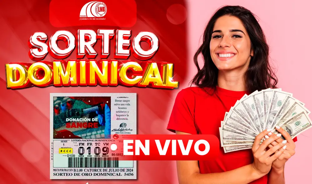 La Lotería Nacional de Panamá del 14 de julio, realiza el Sorteo Dominical EN VIVO a través de Telemetro y TVN. Foto: composición LR/ Lotería Nacional de Panamá / Freepik La Lotería Nacional de Panamá del 14 de julio, realiza el Sorteo Dominical EN VIVO a través de Telemetro y TVN. Foto: composición LR/ Lotería Nacional de Panamá / Freepik