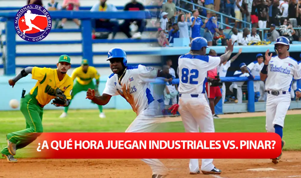 Revisa los horarios para que no te pierdas el juego ante semifinal de la Serie Nacional de Béisbol de Cuba  entre Industriales y Pinar. Foto: composición LR